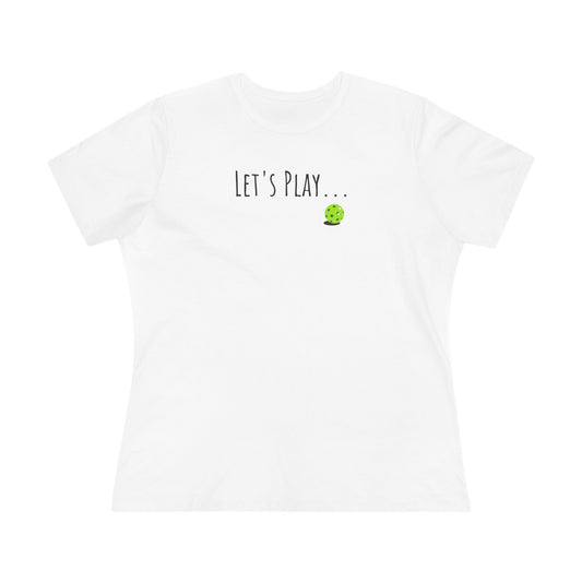 Women's Pickleball Tee
